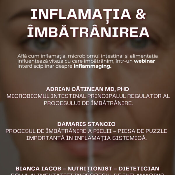 Webinar despre Inflamatie & Imbatranire